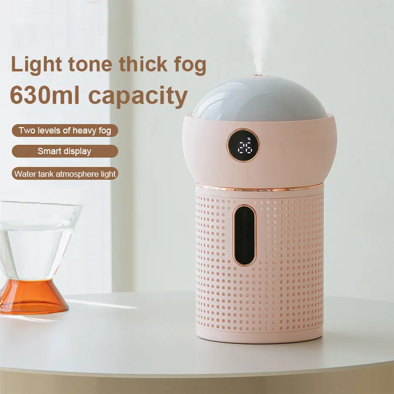 

630L Air Humidifier Essential Oil Aroma Diffuser With LED Starry Sky Projection Ultrasonic Humidifiers Aromatherapy Diffuser