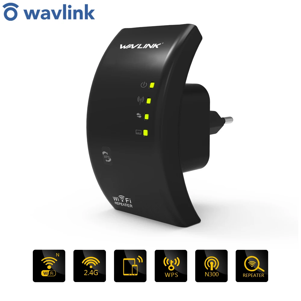 

Wireless Wi-Fi Repeater 300Mbps WIFI Range Extender wi fi Signal Amplifier Booster 802.11n/b/g repetidor wifi WPS Plug&Play