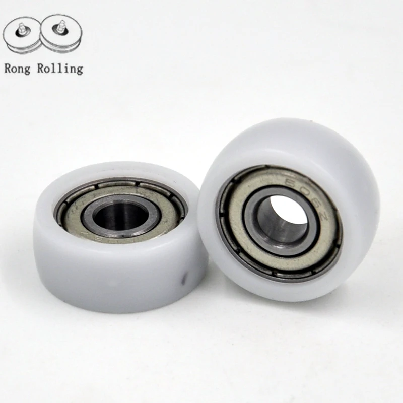 Пластиковые Полиуретановые роликовые подшипники в упаковке роликовый шкив