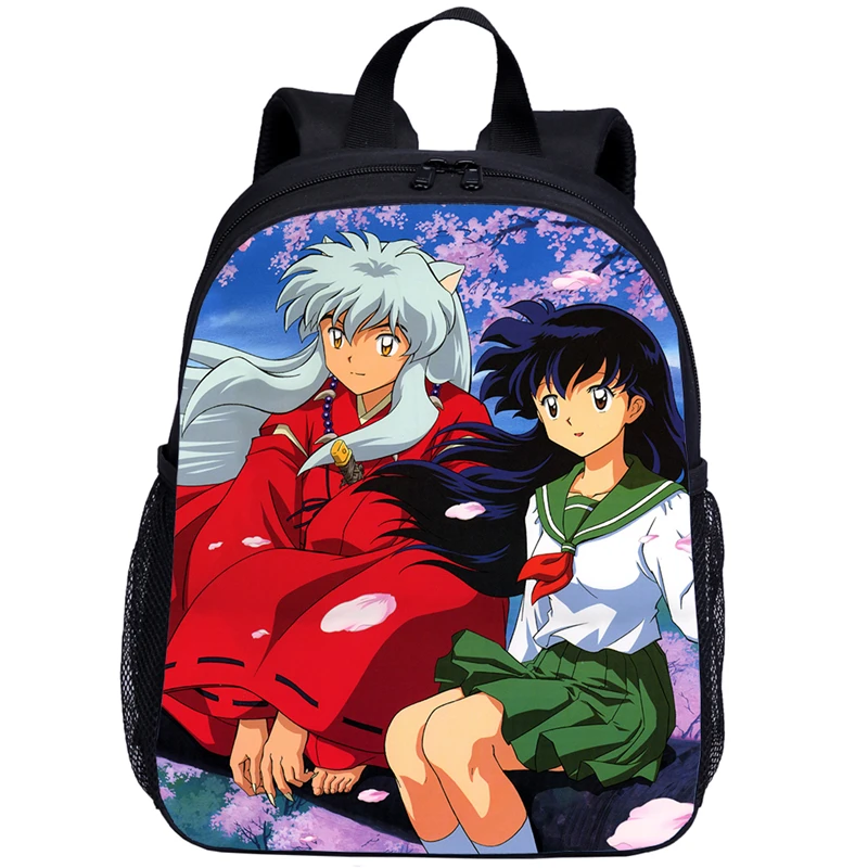 Mini Backpack For Kids Boys Girls Cartoon Anime Inuyasha 3D Printing School Bags Kindergarten Bookbag Satchel Mochila Escolar | Багаж и
