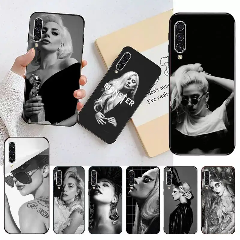 

Singer Lady GaGa Phone Case For Samsung galaxy A S note 10 12 20 32 40 50 51 52 70 71 72 21 fe s ultra plus