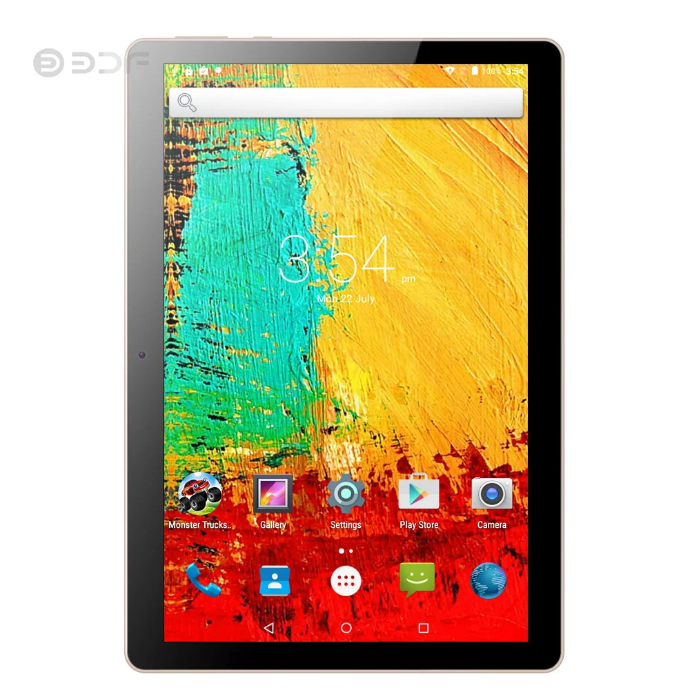 Новинка 2019 планшет с 10 1 дюймовым дисплеем Android 7 0 3G 2G sim карта Гб + 32 ГБ Wi Fi Bluetooth gps