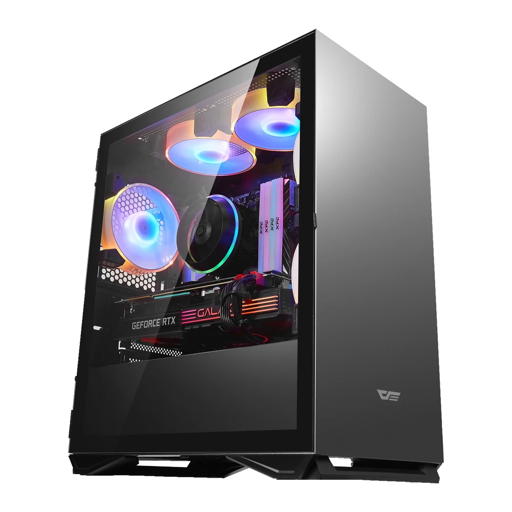 Чехол для настольного компьютера Aigo DLM22 gabinete pc gamer completo small mini matx/itx с водяным