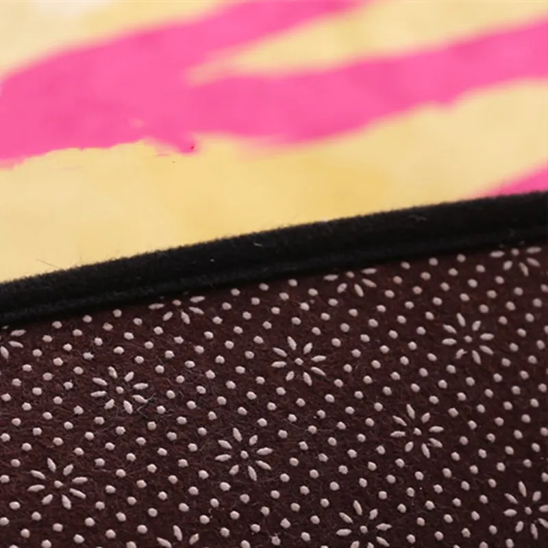 Милый ковер для домашнего декора пушистые круглые коврики ванной комнаты