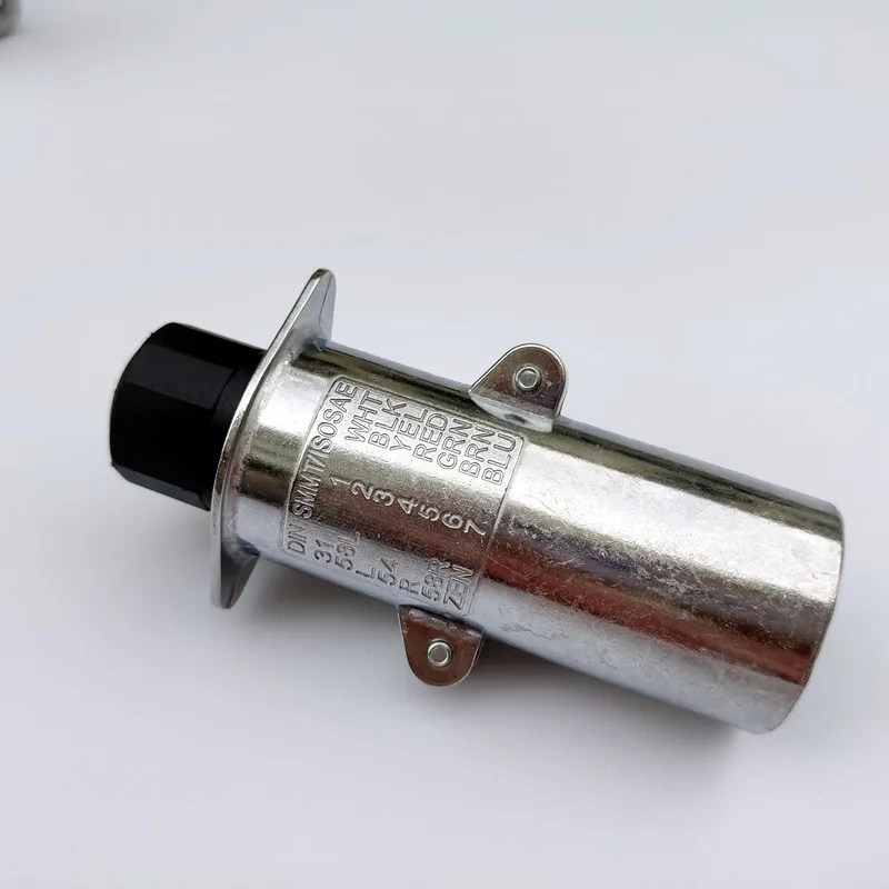 7 контактов 24 В металлический буксировочный буксир комплект розеток для прицепа