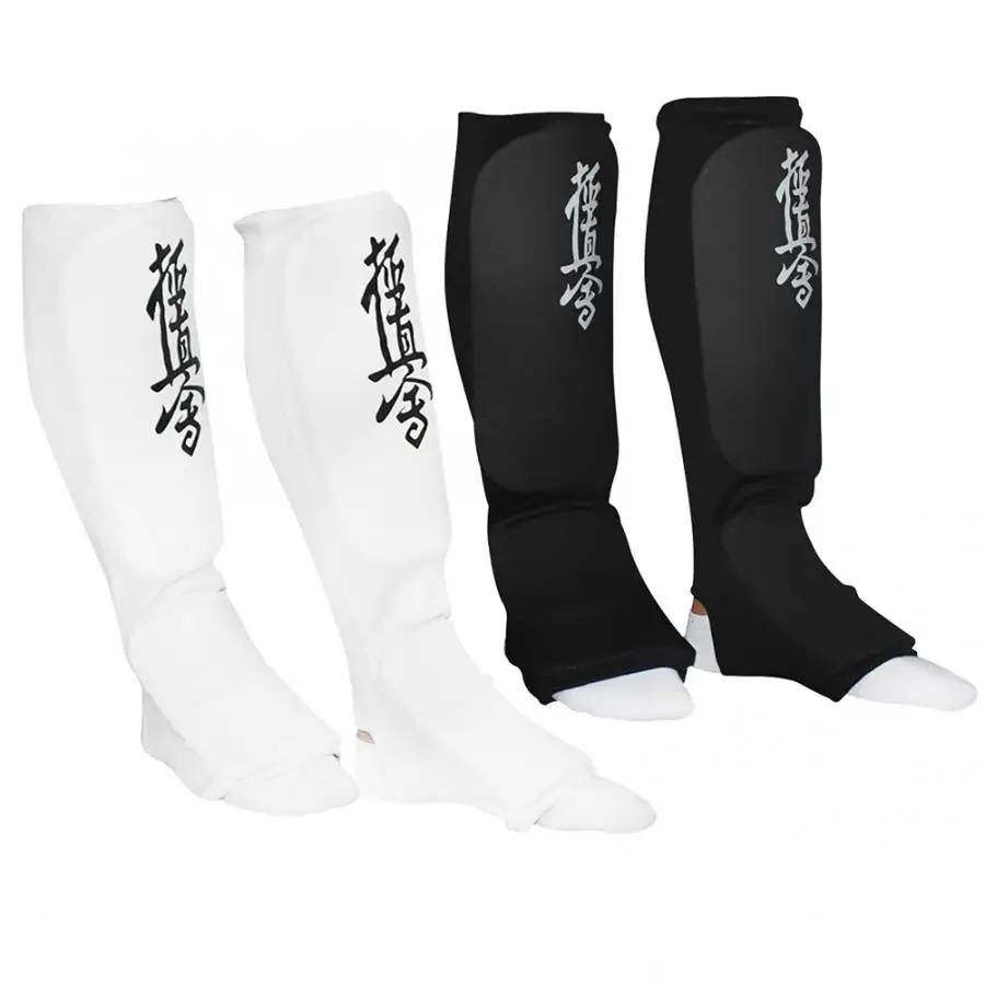 2 шт. утолщенная спортивная защита ног Защита снаряжение для каратэ Муай Тай