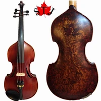 baroque style song master birds eye 5 strings 16 violaone piece of maple wood 14504