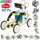 13 в 1 Солнечная приведенная в действие робот набор сделай сам в собранном виде научные Развивающие игрушки для детей робот-трансформер для мальчиков подарок школьные вынос руля
