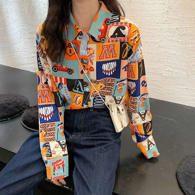 

England Style Lady Multicolor Office Blouse Women Casual Long Sleeve Shirts Girls Blusas De Mujer Elegantes Tops Camisas