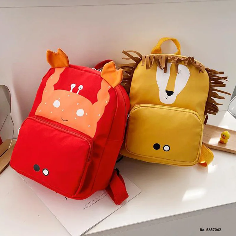 

Baby Backpacks Boys Girls 3-7 Yrs Cartoon Animal Cute New Shoulder Bag Children School Bags Kindergarten Students Backpack Brand