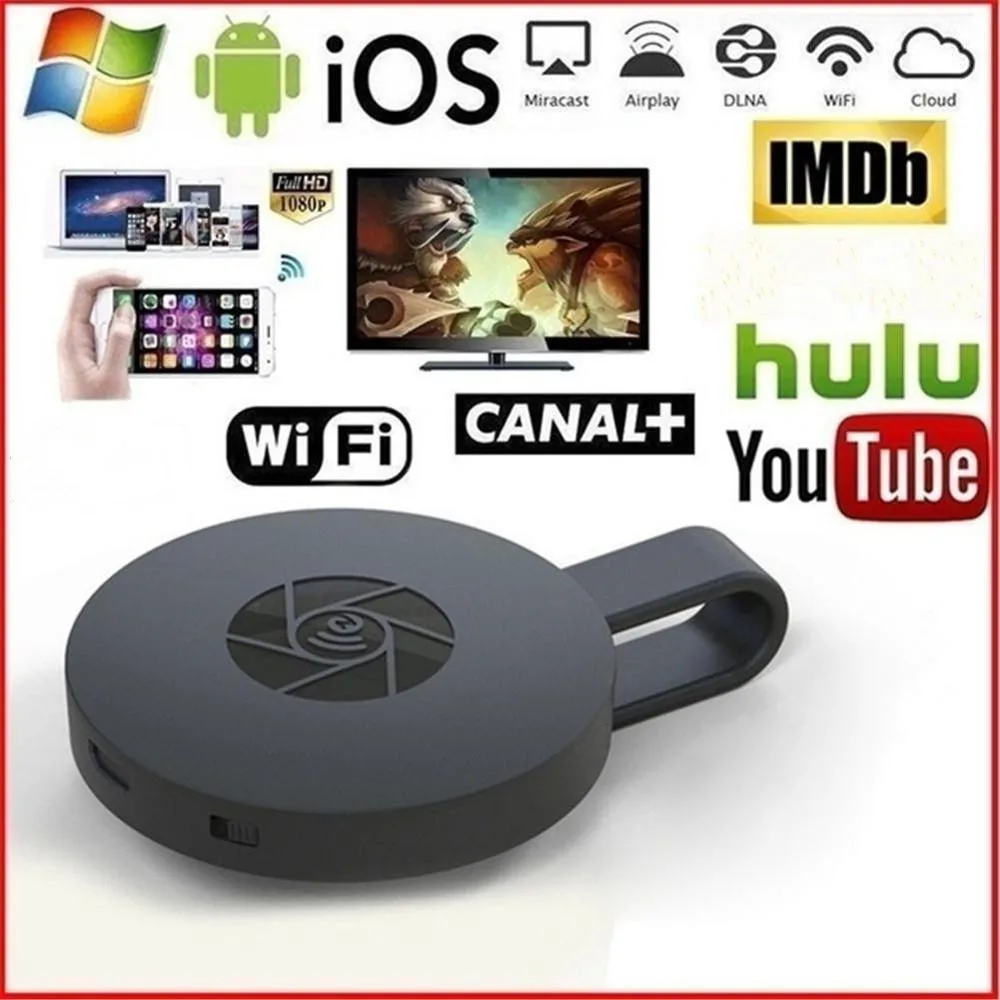 Wi Fi беспроводной адаптер для дисплея HDMI совместимый Портативный ТВ приемник 2 4G