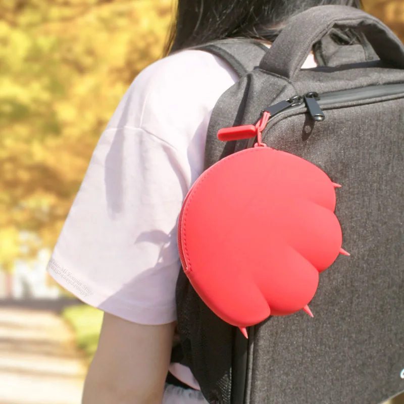 Xiaomi Mijia сумка Youpin Qualitell силиконовый переносной Кошелек для монет водонепроницаемый кошелек милая сумка для хранения с кошкой