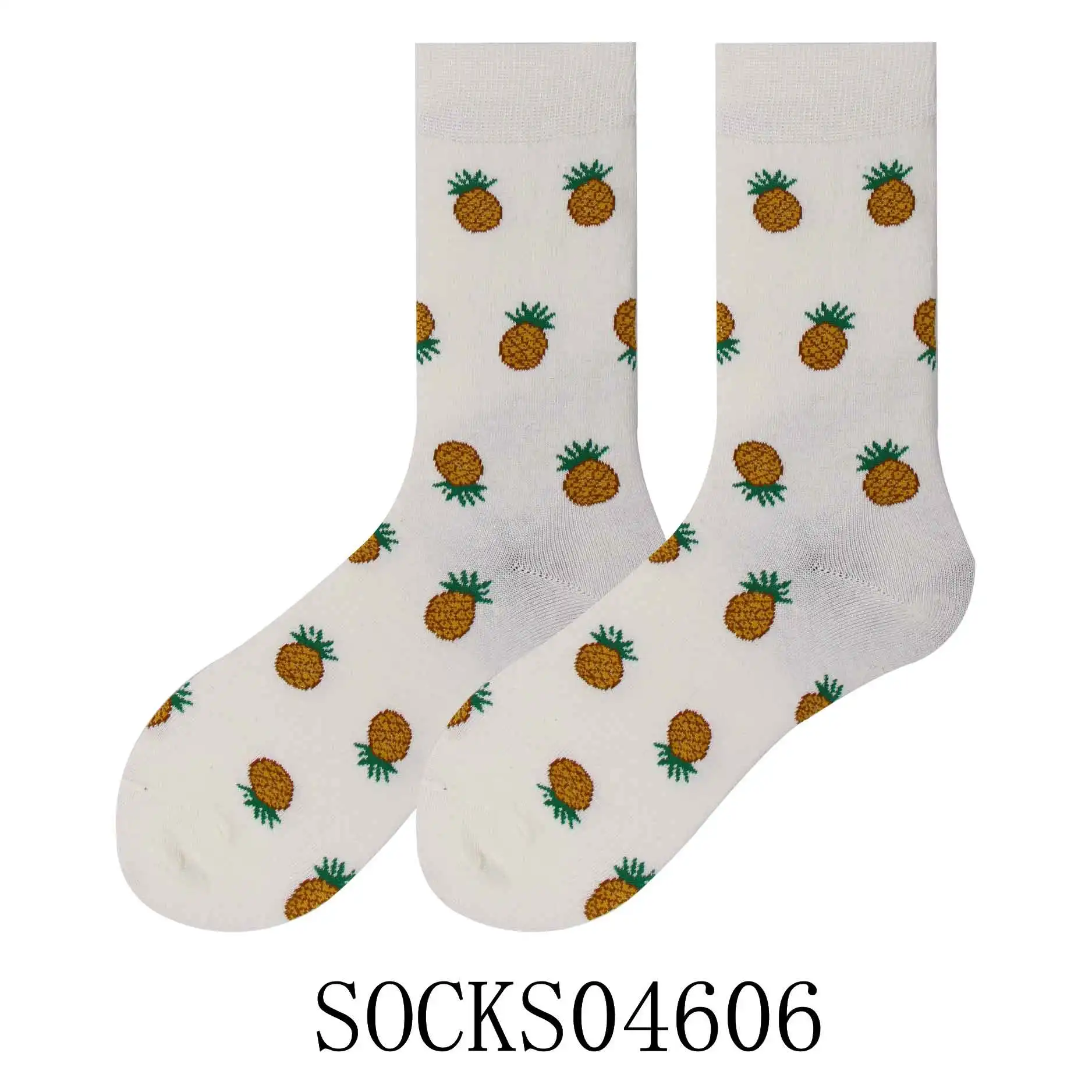 SOCKS04606 Веселые хлопковые Дышащие носки для девочек средней школы повседневные новые европейские размеры 35-43 - Цвет: SOCKS04606