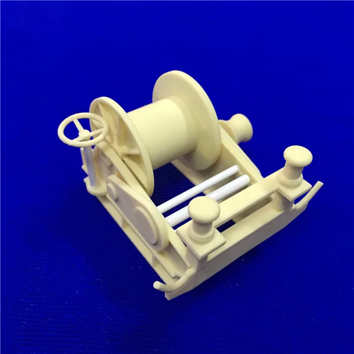 1 Juego de molinillo de simulaci&oacute;n de resina para navegaci&oacute;n por control remoto, accesorios de modelo de barco, 85x82x52mm-0