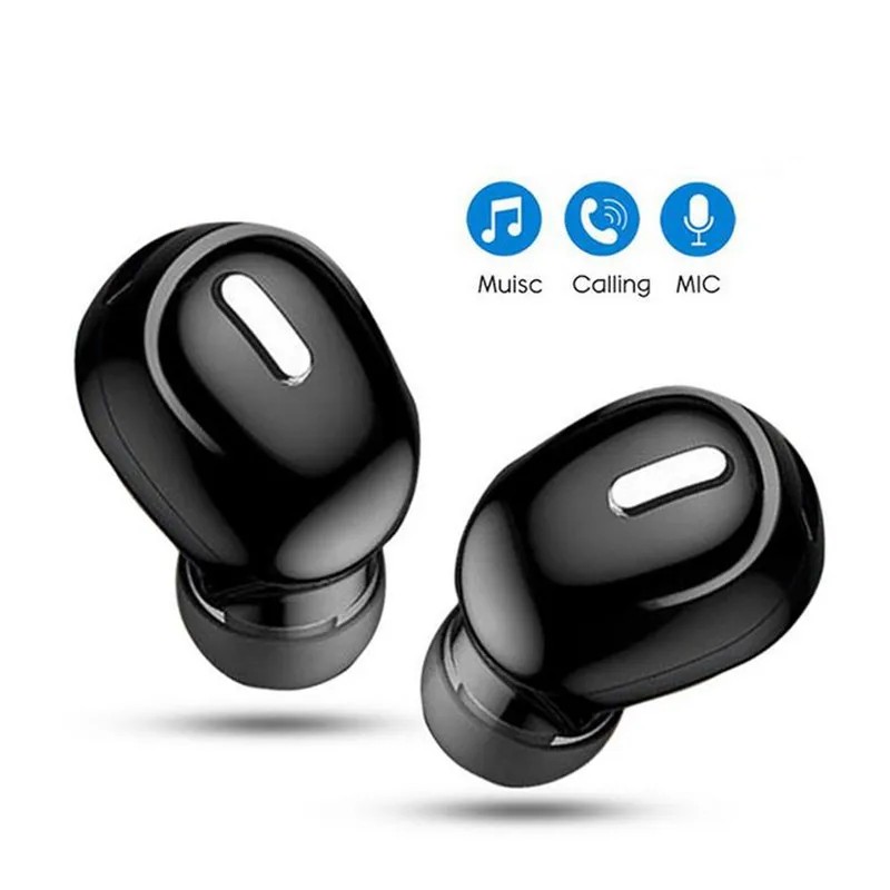 

Wireless Bluetooth-compatible Earphone In Ear Sport With Mic Handsfree Headset Earbuds For Samsung For Huawei For All Phone 40