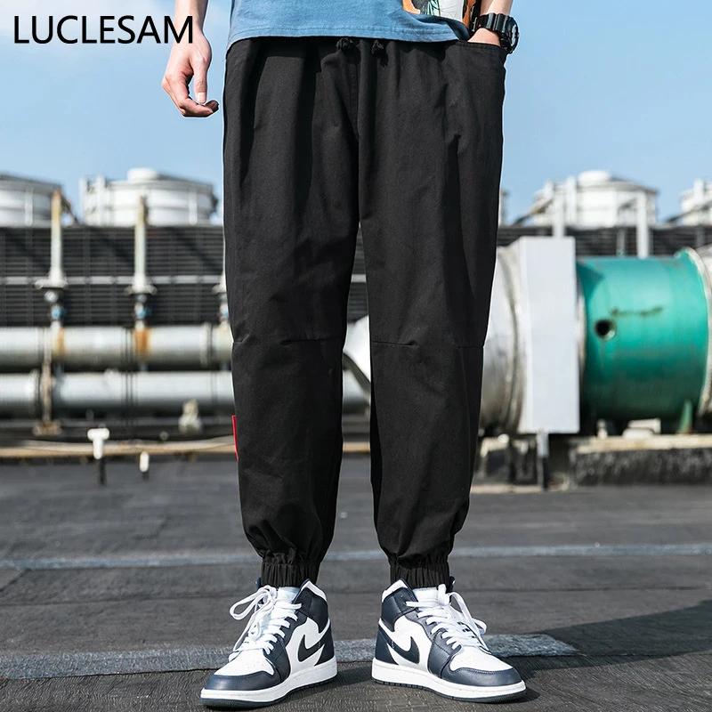 

Mens Casual Harem Pants Male Letter Print Baggy Pants Streetwear Hip Hop Loose Trousers Men Harajuku Fashion Cotton Joggers Ropa
