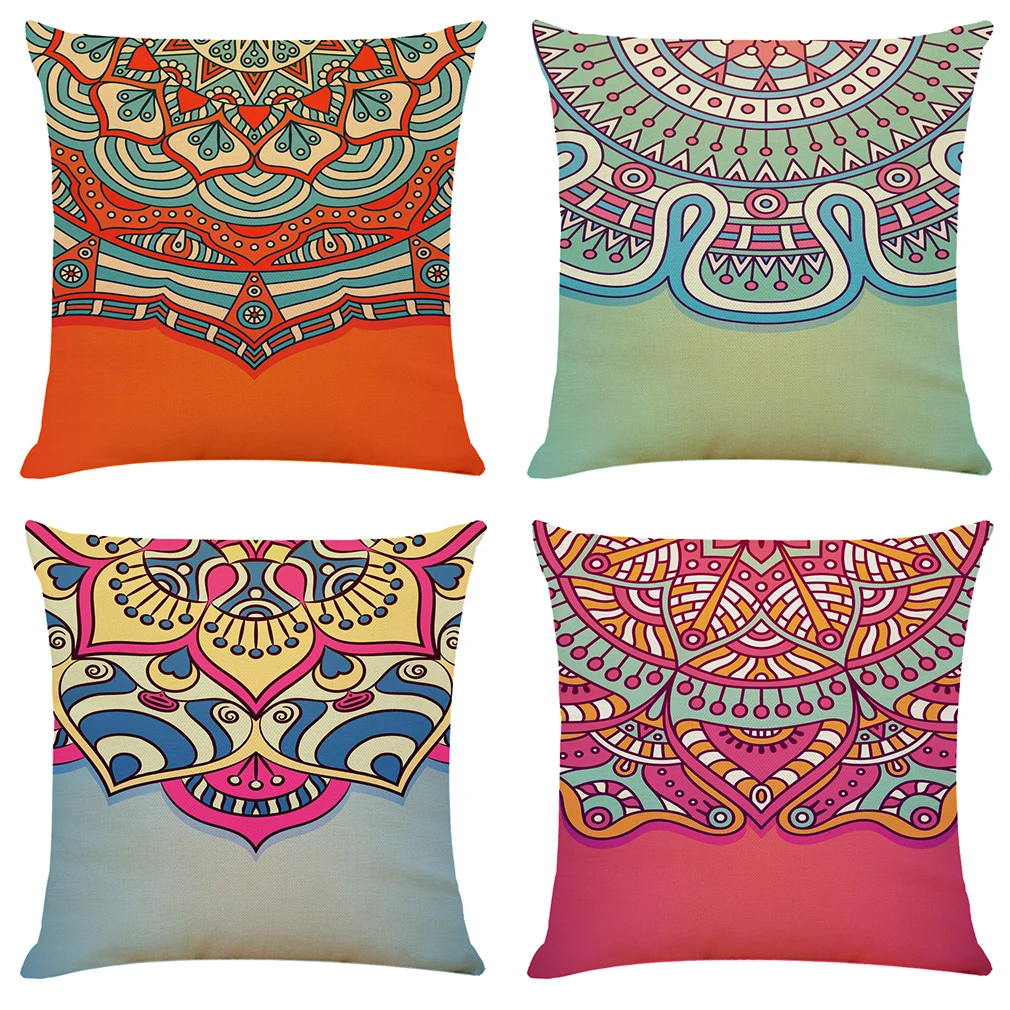 Clan стиль в виде геометрических фигур подушки Чехол подарок принт наволочка 45x45 см