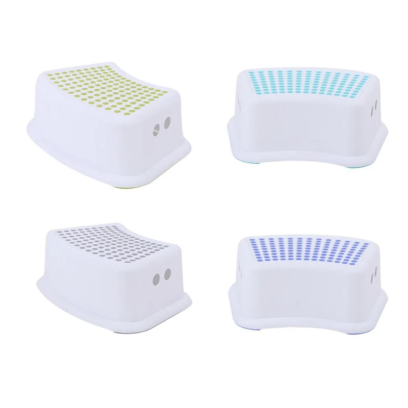 Пластиковый нескользящий стул детский Штабелируемый ступенчатый помощник в