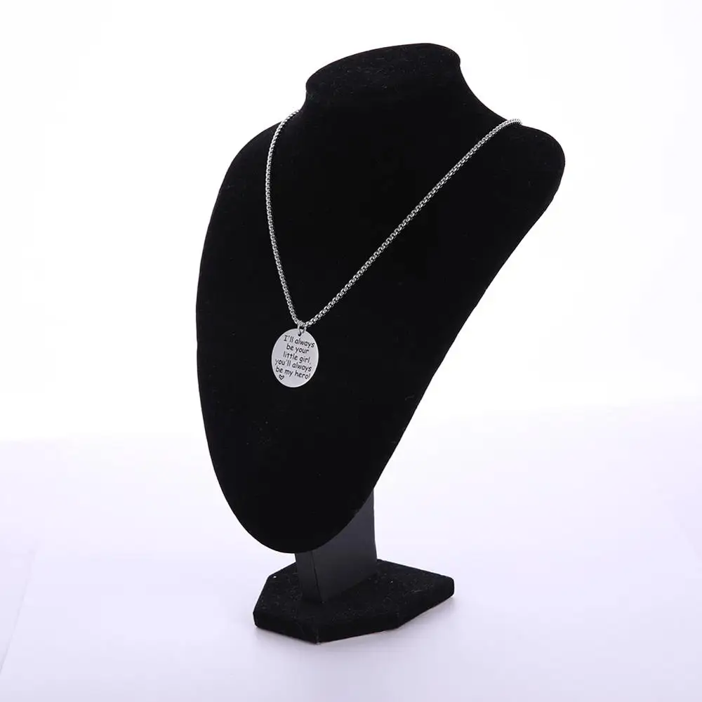 Ожерелье-цепочка моя форма из нержавеющей стали 316L чокер серебристые ожерелья