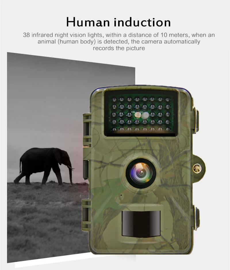 

Фотоловушка DL001 1080P, инфракрасная камера для охоты, 1080 нм, IP66, P