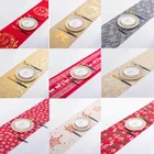 Рождественская скатерть, Настольная дорожка, Декор для дома, рождественские украшения, новогодний декор, бронзирующий лось, столовая на Рождество