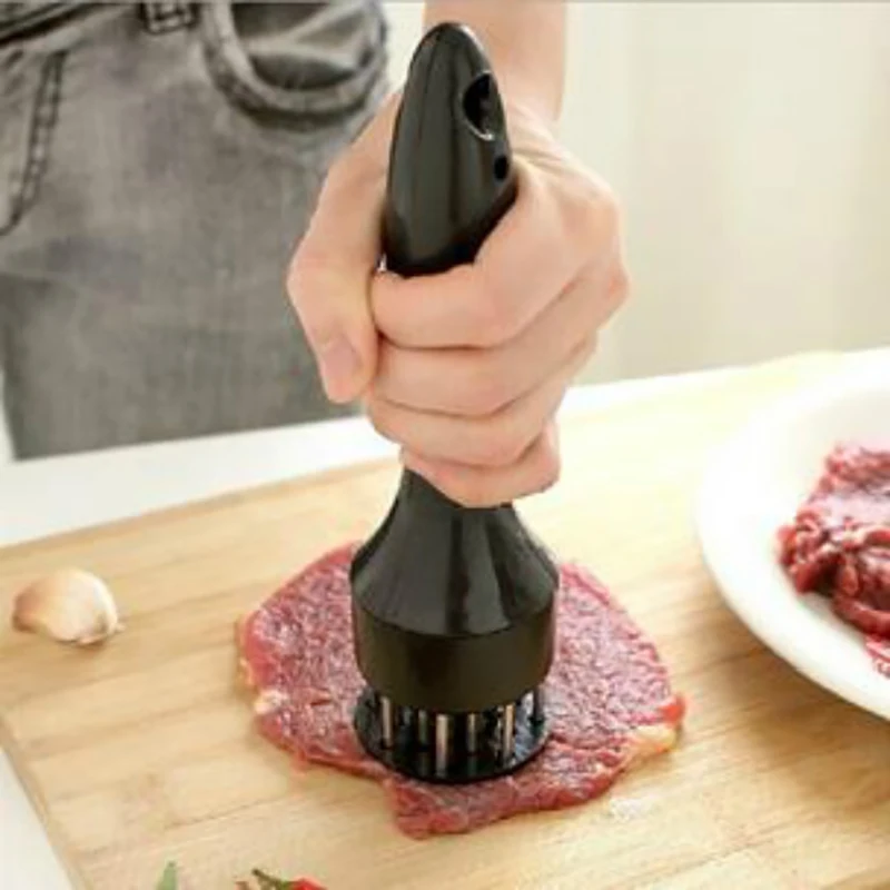 

Professional Meat Meat Tenderizer Ultra Sharp Needle Stainless Steel Blades Kitchen Tools for Steak Pork Beef Fish Cookware