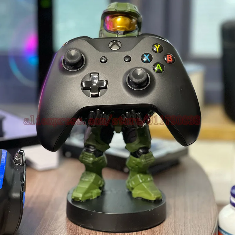 Halo Xbox мобильный телефон PS4 PS5 держатель экшн-фигурка модели игрушки коллекционные