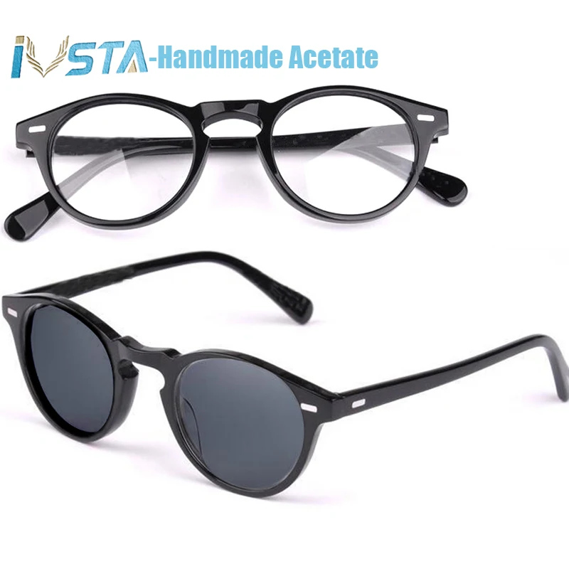 Очки IVSTA OV 5186 женские круглые поляризационные брендовые дизайнерские оптические