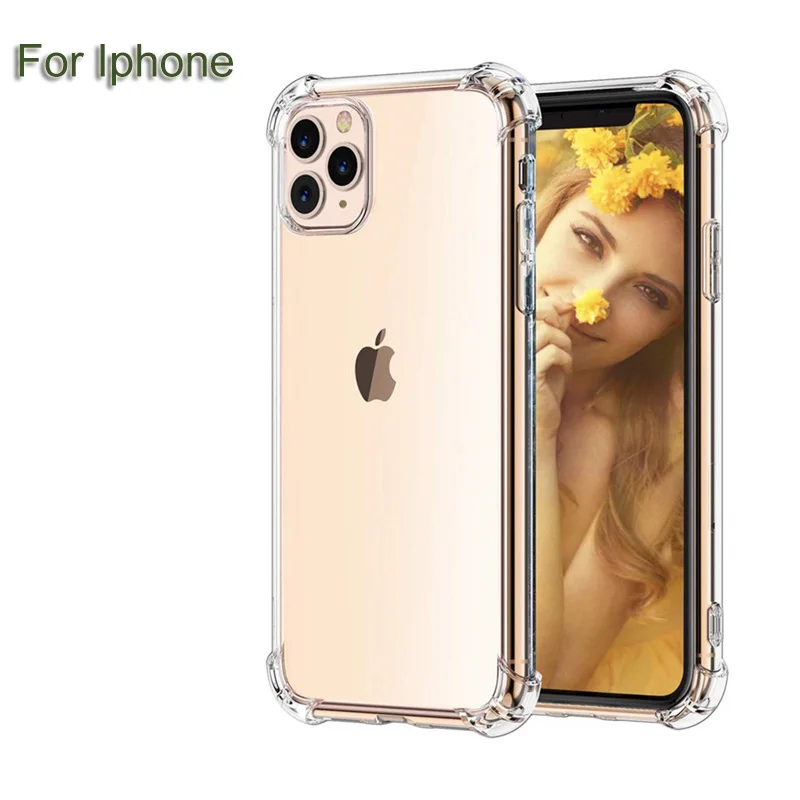 Чехол из мягкого силикона и ТПУ для Iphone 11 Pro Max XS XR X 7 8 6 PLUS 5 5SE|Бамперы| |