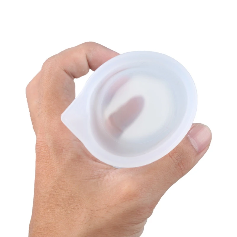 

Silicone Resin Tool Kit Nonstick Silicone Mat 100ml Measuring Cups Mix Cups Tool