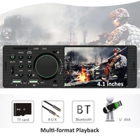 system usb car mp5 remote radio gagets touch screen 4 1 inch hd dual usb bluetooth hands free reversing image stereo drive