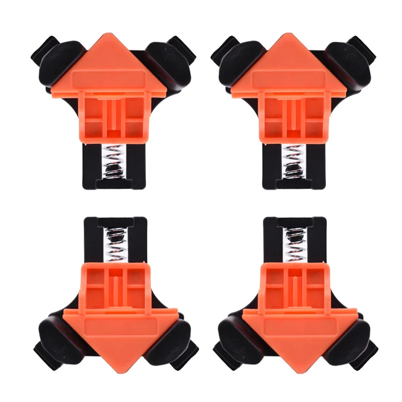 

Cross-border4Set woodworking zhi jiao jia positioning90Right angle fixed punch installer Photo frame punch Holder