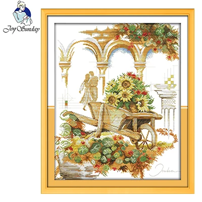 Набор для вышивки крестиком Серии Осени и урожая сделай сам 14 карат из ткани DMC на