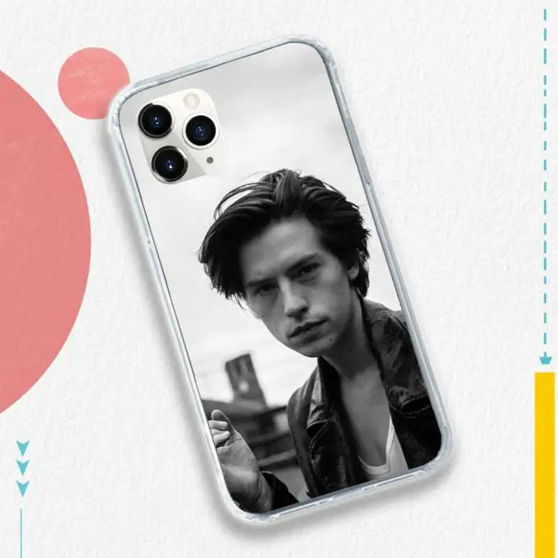 

Cole Sprouse Riverdale actor Phone Case for iPhone 11 12 pro XS MAX 8 7 6 6S Plus X 5S SE 2020 XR