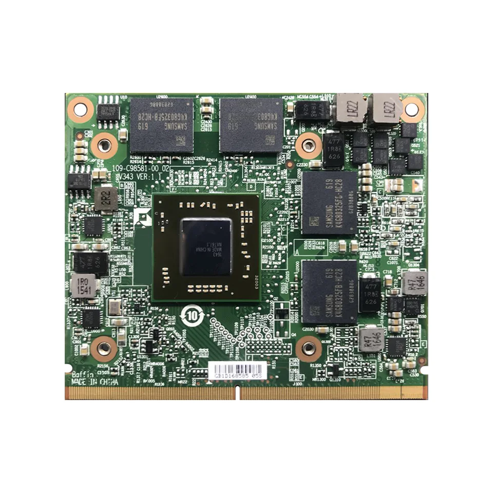 Оригинальная видеокарта FirePro WX4130 GDDR5 2 ГБ с X образным кронштейном для Dell Precision M7510
