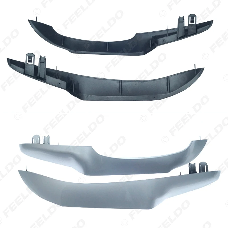 FEELDO Car 2Din Stereo Radio Fascia Frame Panel For Nissan Sunny/Almera(RHD) 9&quot DVD GPS Navigation Dash Face Cover Trim Kit |