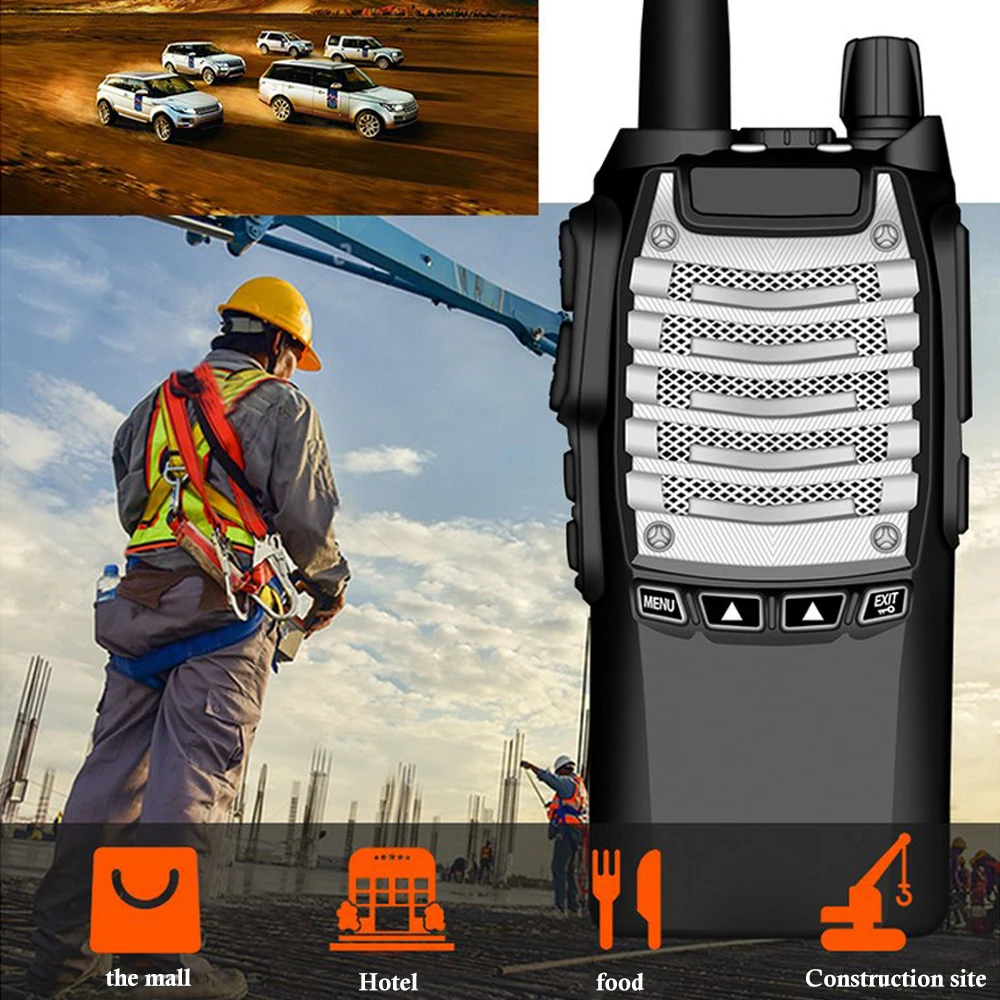 BaoFeng UV 8D портативная рация PTT двухстороннее радио UV8D портативное CB Ham Радио Comunicador