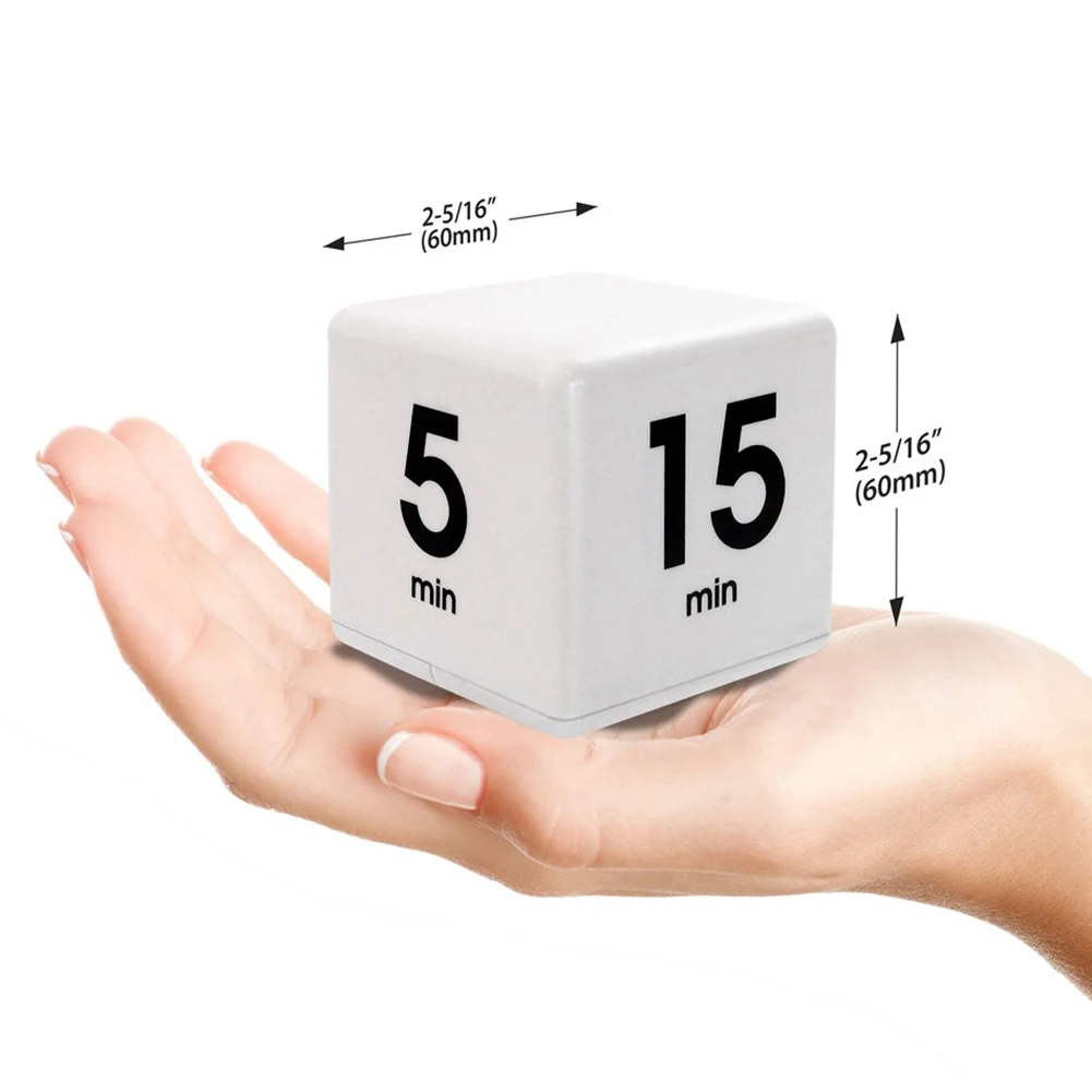 

HOT SALES!!! Kitchen Cooking Yoga Timer Cube 5/15/30/60 Minutes Alarm Clock Nap Reminder Wholesale Dropshipping New Arrival