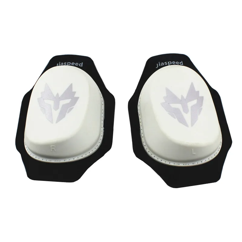 Универсальное белое Защитное снаряжение для мотогонок наколенники слайдеры