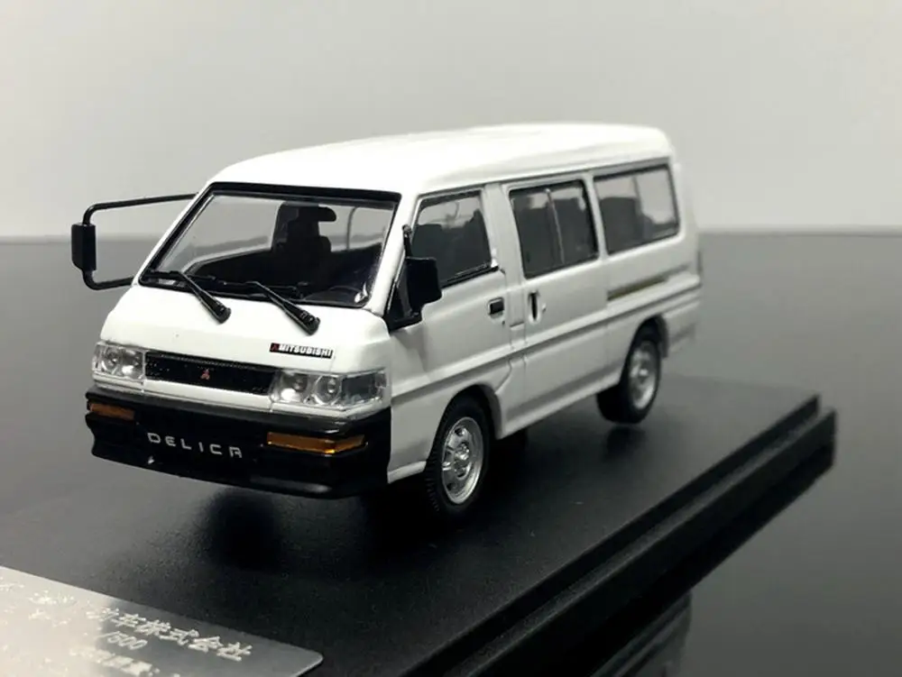 1/43 марка mitsubishi delica L300 Van White limited Edition литая под давлением модель автомобиля подарок