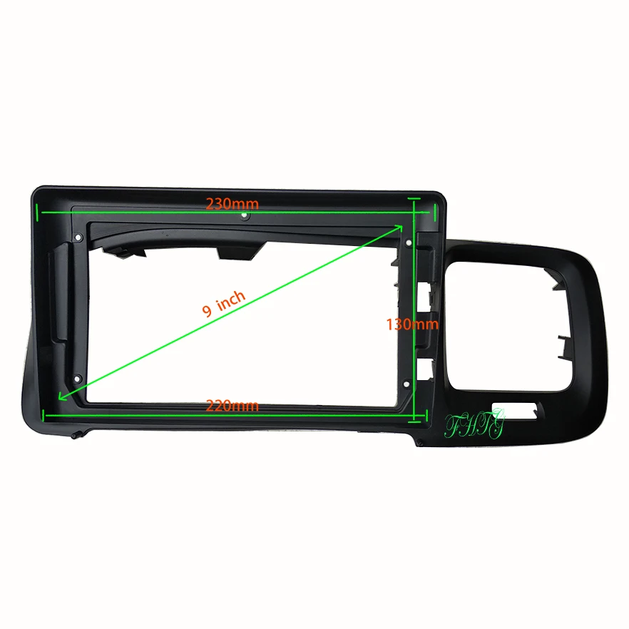 9 дюймовый автомобильный аудио рамка GPS навигационная панель Панель dvd Пластик