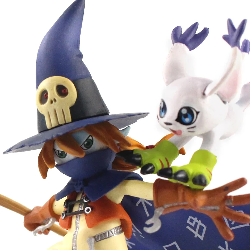 Экшн фигурка из аниме цифровые Монстры Digimons Adventure Wizarmon & Tailmon Garurumon Angemon Angewomon