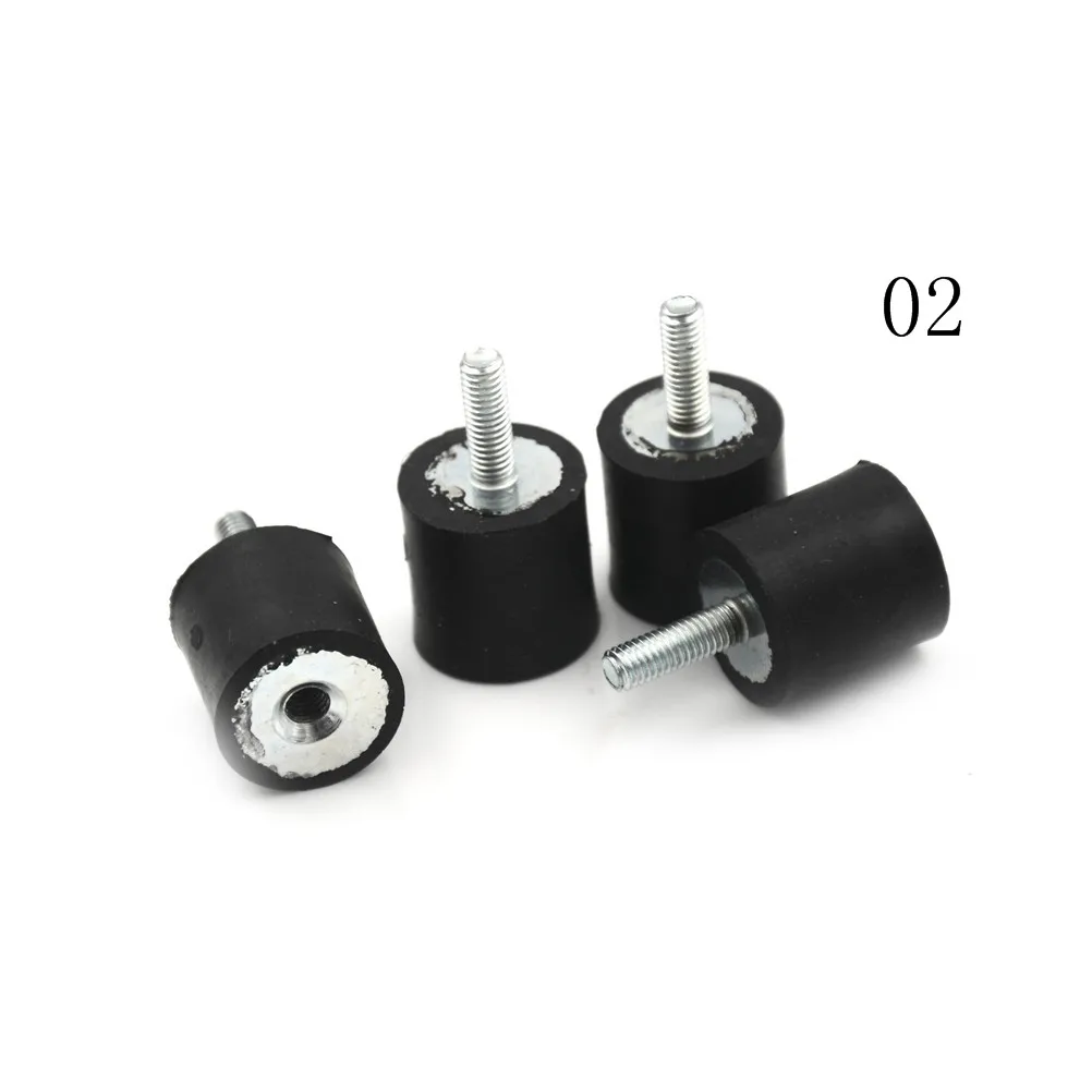 

4pcs NEW M5 M6 VD15 VD20 Rubber MountsAnti Vibration Rubber Mounts Isolator Bobbin Car Shock Damper Wholesale