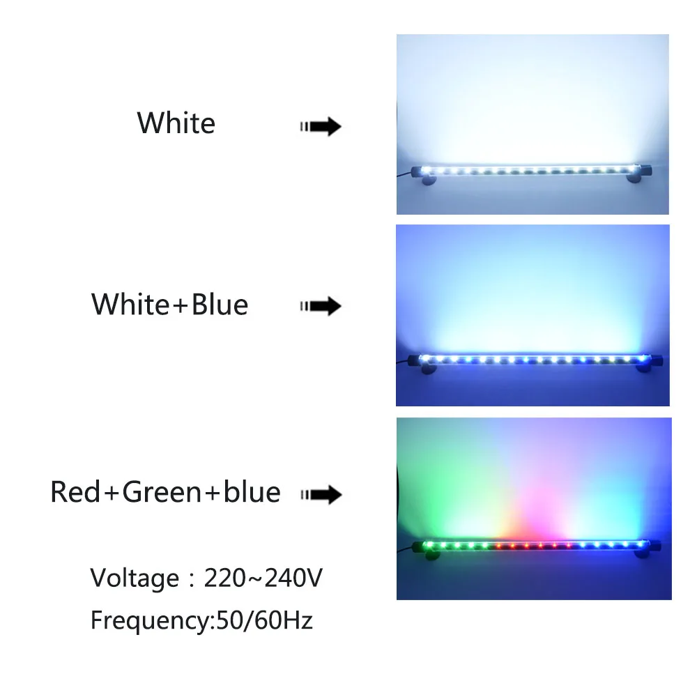 Аквариумный светильник светодиодный Водонепроницаемый садок для рыбы Подводный