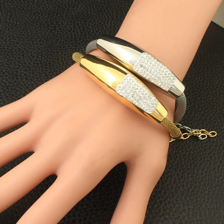 Новейшее золотое ожерелье браслет серьги-гвоздики горячие комплекты украшений