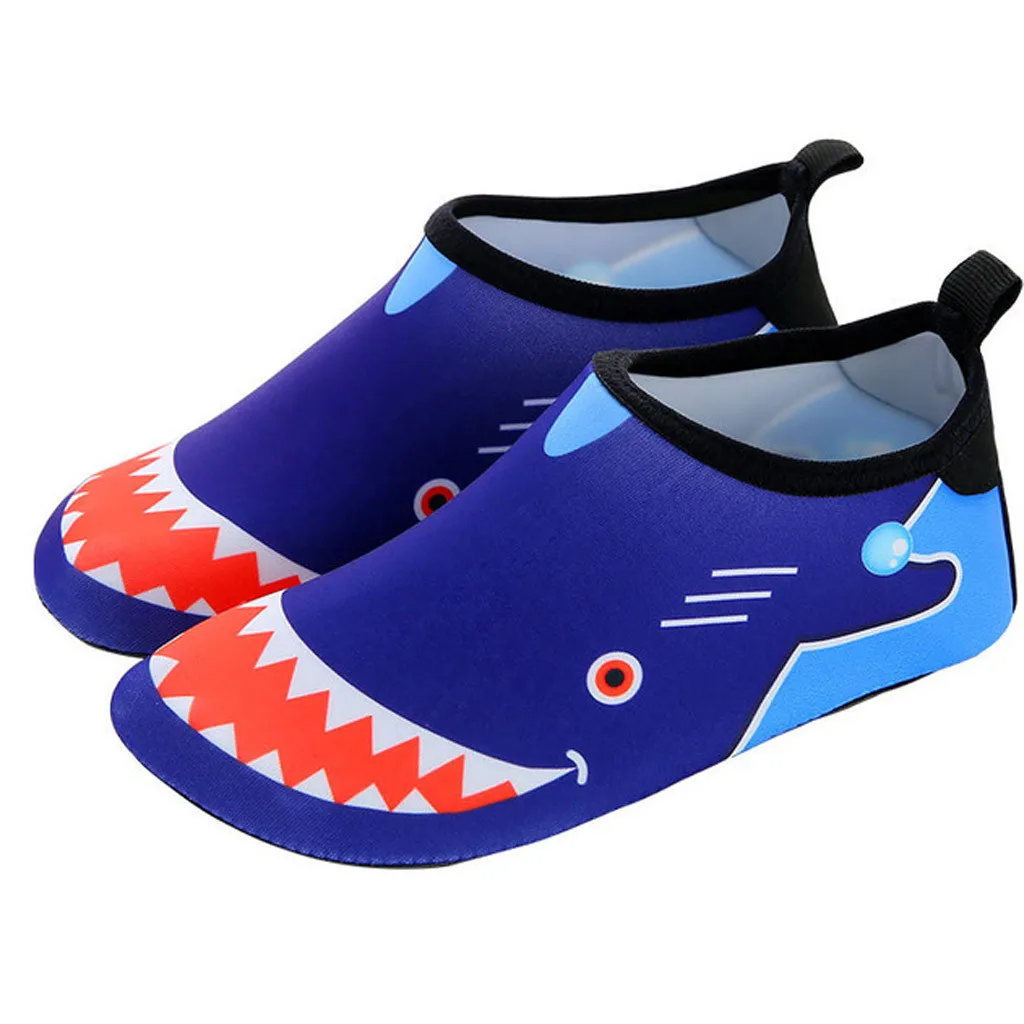 Быстросохнущие плавающие водные туфли для мальчиков и девочек детская пляжная