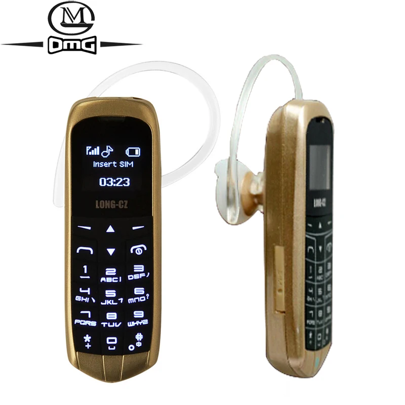 Новый маленький мини-телефон без камеры bluetooth наушники кнопочный телефон дешевые