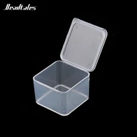 beadtales 5pcs plastic packaging jewelry kit tool box organizer storage beads pins jump rings jewelry finding boxes display case