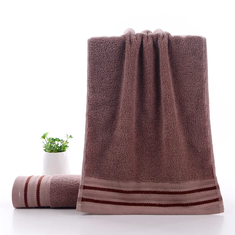 

2021 new high quality face towel solid color towel