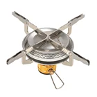 Туристическая плита Lixada, портативная, Ультралегкая, ветрозащитная, 3500 Вт